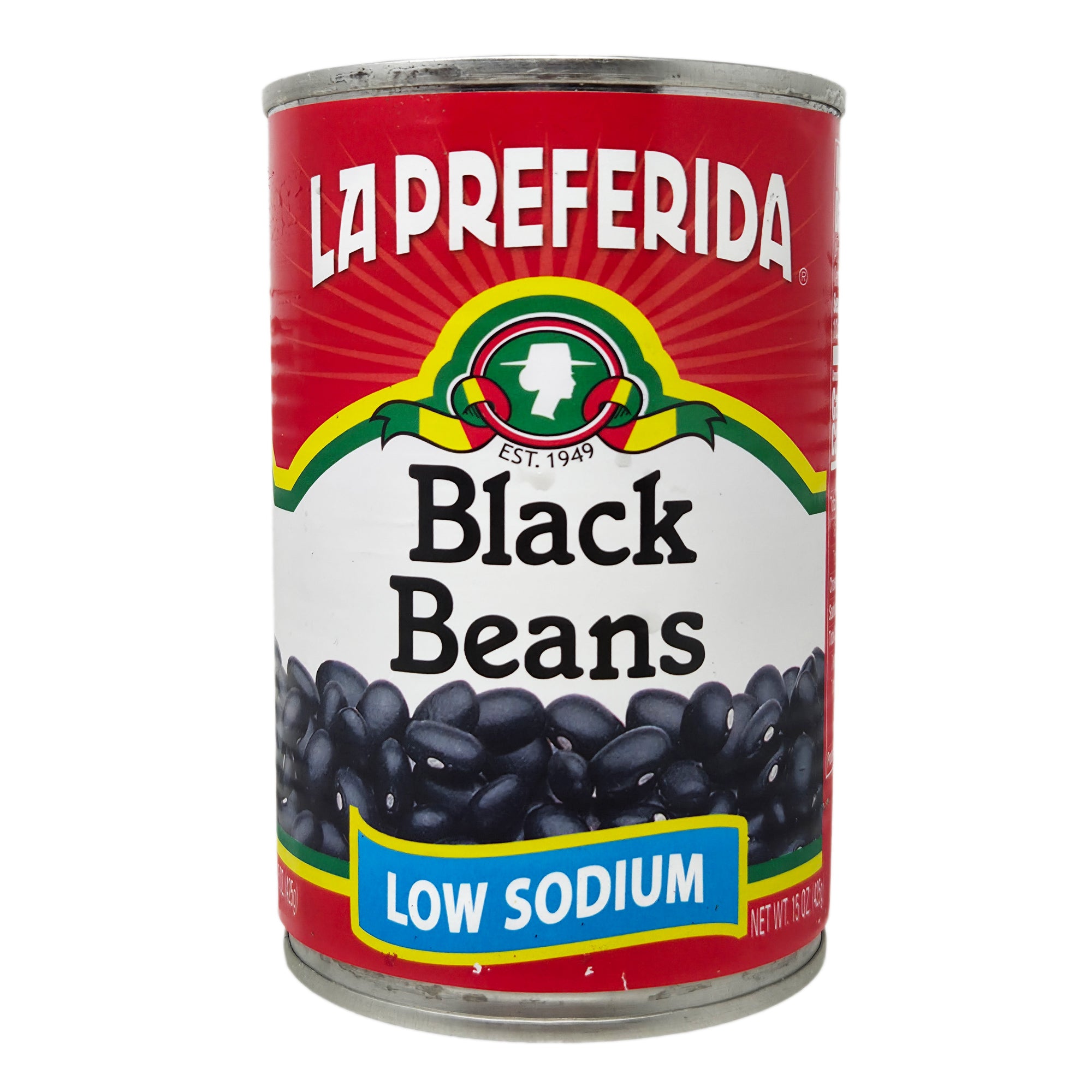 La Preferida Low Sodium Black Beans - 15oz.